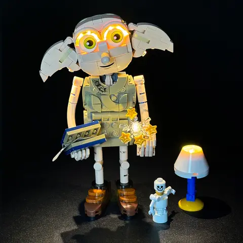 LYBTWF LED Lighting Kit Compatible with Lego 76469 Dobby the elf Building Blocks (NOT Include The Model Bricks)