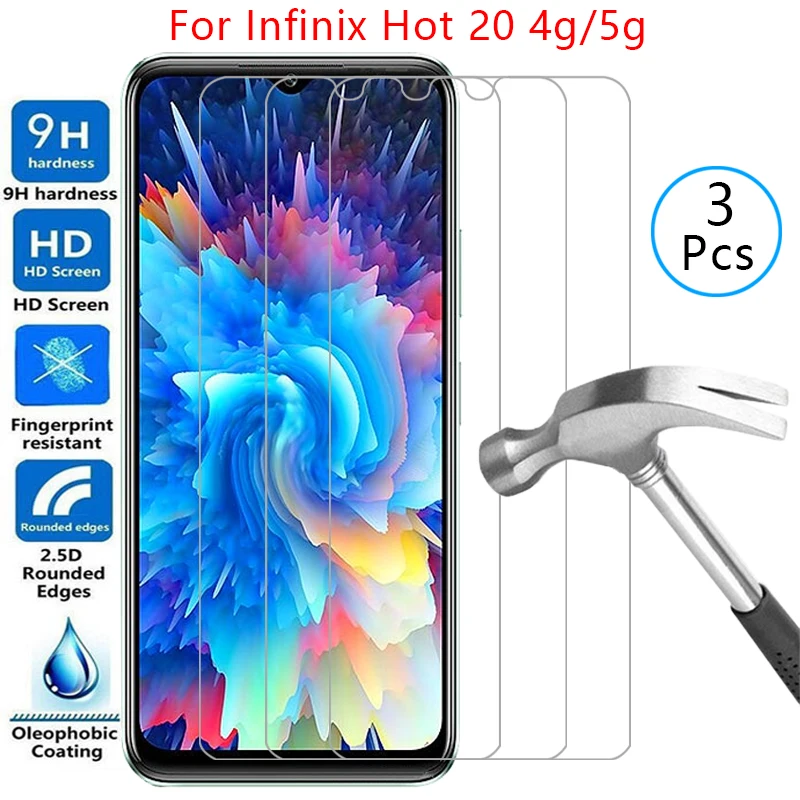 Закаленное стекло для infinix hot 20 4g 5g on infinity hot20 204g 20 чехол для телефона задняя крышка 360 ifinix infini infinx infix 20 чехол