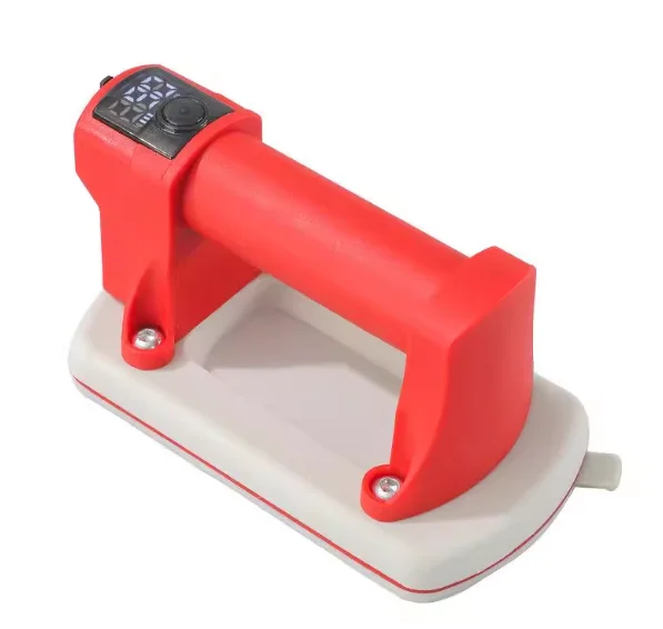 

One Click Start Vacuum Pump, Glass Tile Suction Cup Handling Tool, Digital Display, High-power Electric Suction Cup