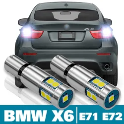 2pcs LED Reverse Light For BMW X6 E71 E72 Accessories 2008 2009 2010 2011 2012 2013 2014 Backup Back up Lamp