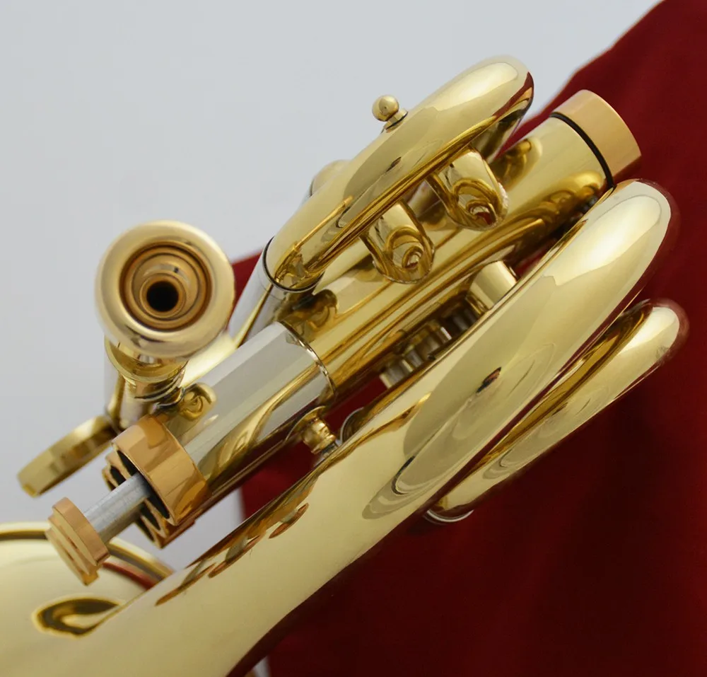 High quality Dizzy's Heavy Customizable Pocket Trumpet & 2 Mouthpieces