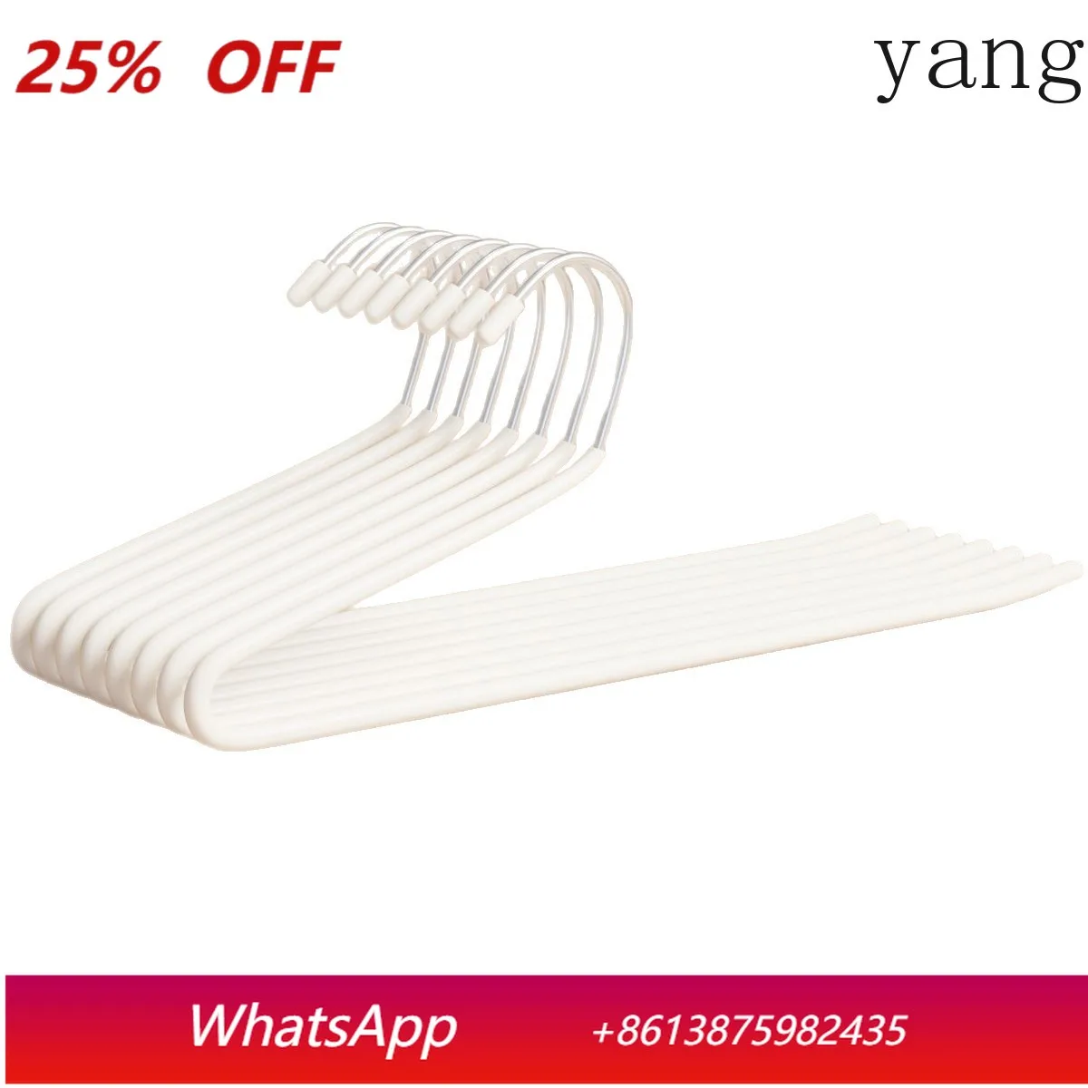 

CX high-end hanger goose pants hanger hanger non-slip Z-shaped wardrobe storage artifact