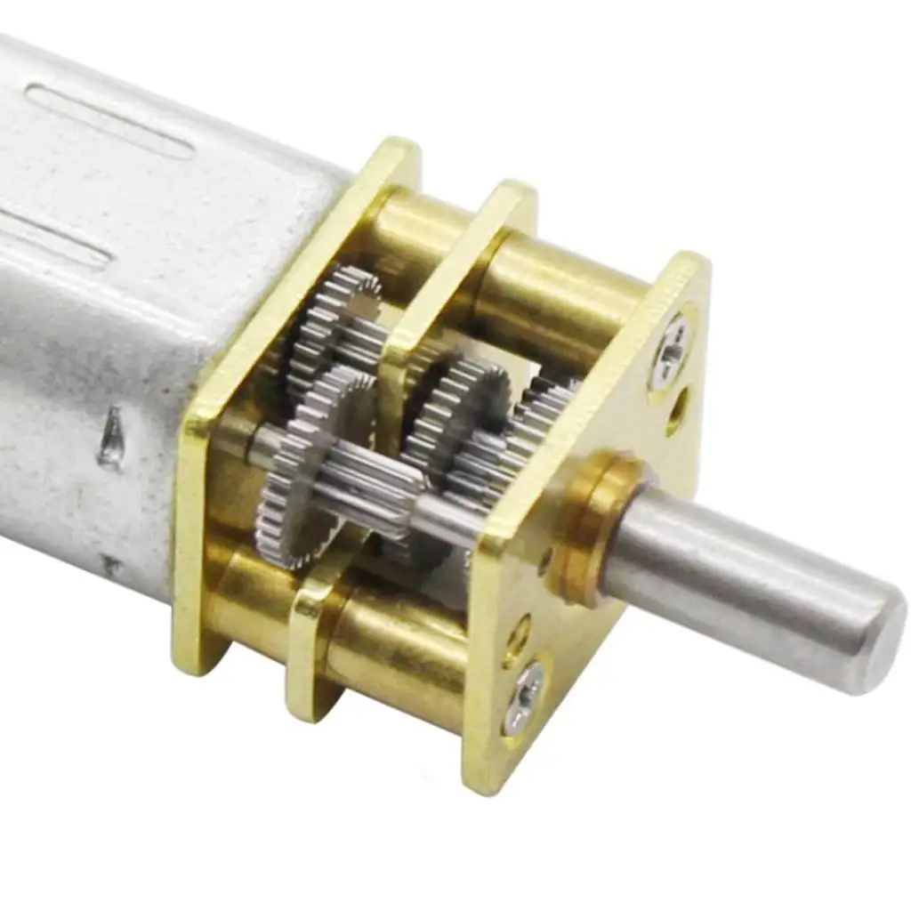 Speed Reduction Metal Gear Micro Motor High Precision Miniature Gearmotor for Robotic Components
