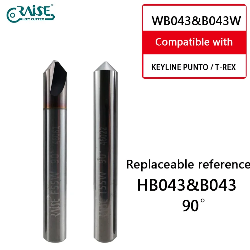 

RAISE Cutter Compatible with KEYLINE HB043 B043 KEYLINE 303 304 305 PUNTO T-REX Key Cutting Machine