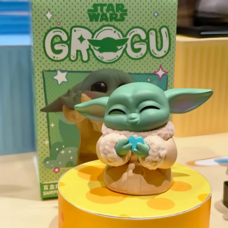 本物のスターウォーズインタラクティブシリーズブラインドボックストレンディフィギュアミステリーボックスかわいいデスクトップオーナメント完璧なおもちゃ誕生日ギフト