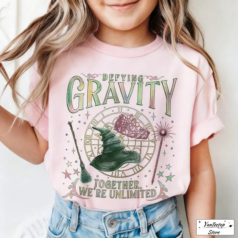 المرأة القطن تي شيرت تتحدى الجاذبية قميص ريترو الشريرة معا نحن غير محدود تي شيرت معالج الفيلم مروحة موضة المحاصيل القمم #3