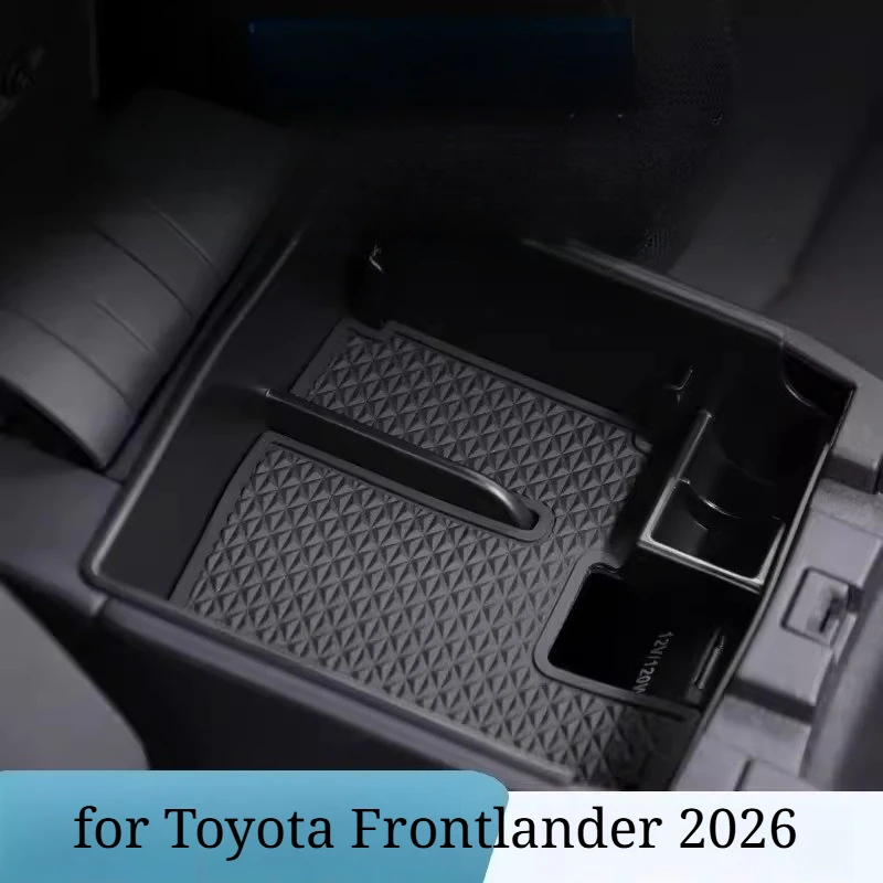 Center Console Armrest Storage Box for Toyota Frontlander 2026, Car Interior Organizer Tray, Armrest Insert Accessories view 3
