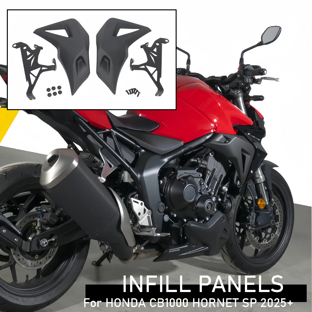 Motocycle Accessorie Infill Panels For Honda CB1000 CB 1000 Hornet SP 2025 2026 Frame Side Cover Gap Filler Bodywork Protection