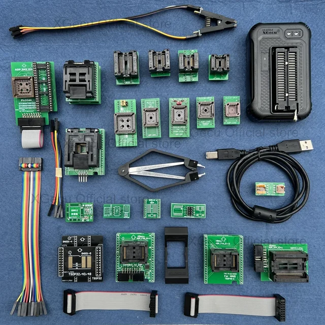 V12.66 XGecu TL866 - 3G T48 programator USB wsparcie 34000 + IC SPI Flash NAND EEPROM MCU zastępuje TL866A TL866CS + 25 części