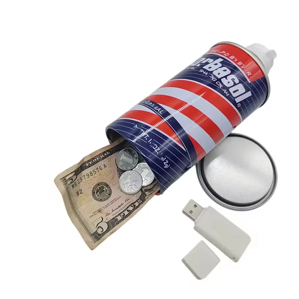 Hidden Simple  Cash Ring Tool Secret Money Portable Container For Case Storage Watch Box Container Jewelry Waterproof Stash