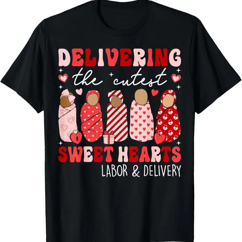 

Labor and Delivery Nurse Valentine's Day L D T Shirt