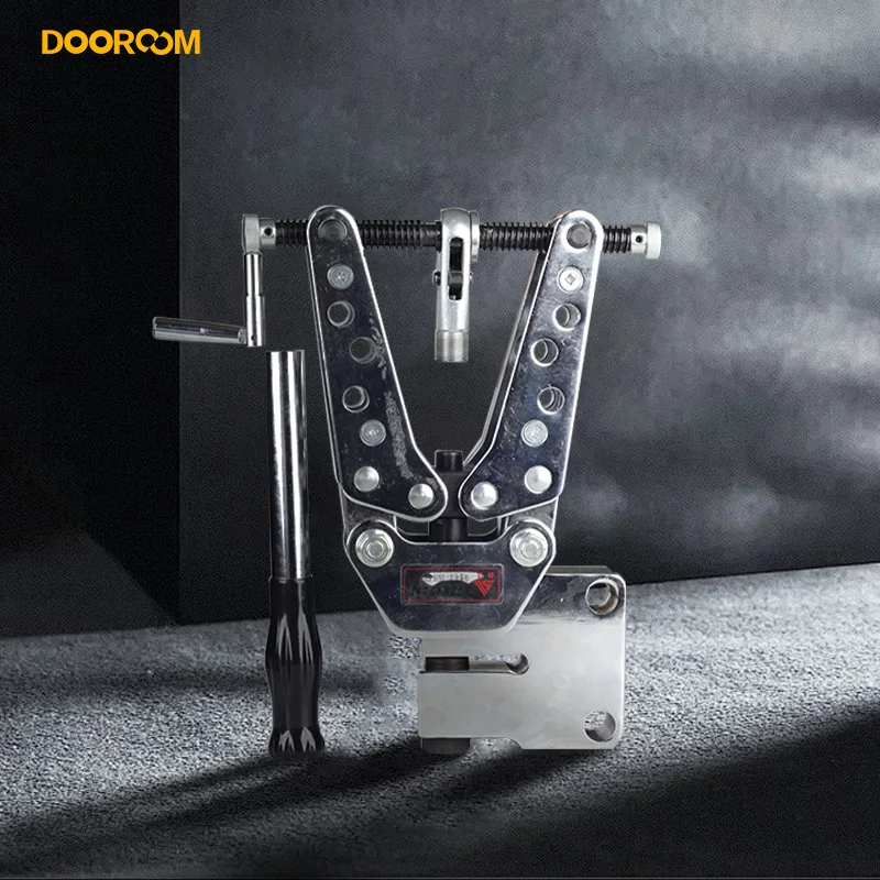 DOOROOM Hydraulic Pressure Mechanical Puncher Portable Punching Tool Copper Angle Steel  Aluminum Row Punching Machine