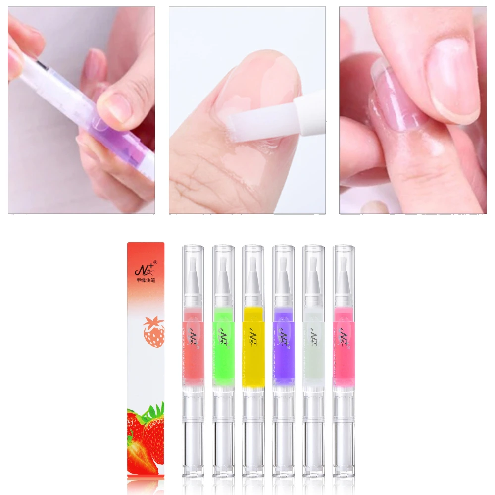 

1Pc Hot Sale Nail Finger Edge Oil Pen 7 Colors Nails Polish Moisturizing Skin Nutrient Oil Nail Care Tools Wholesale
