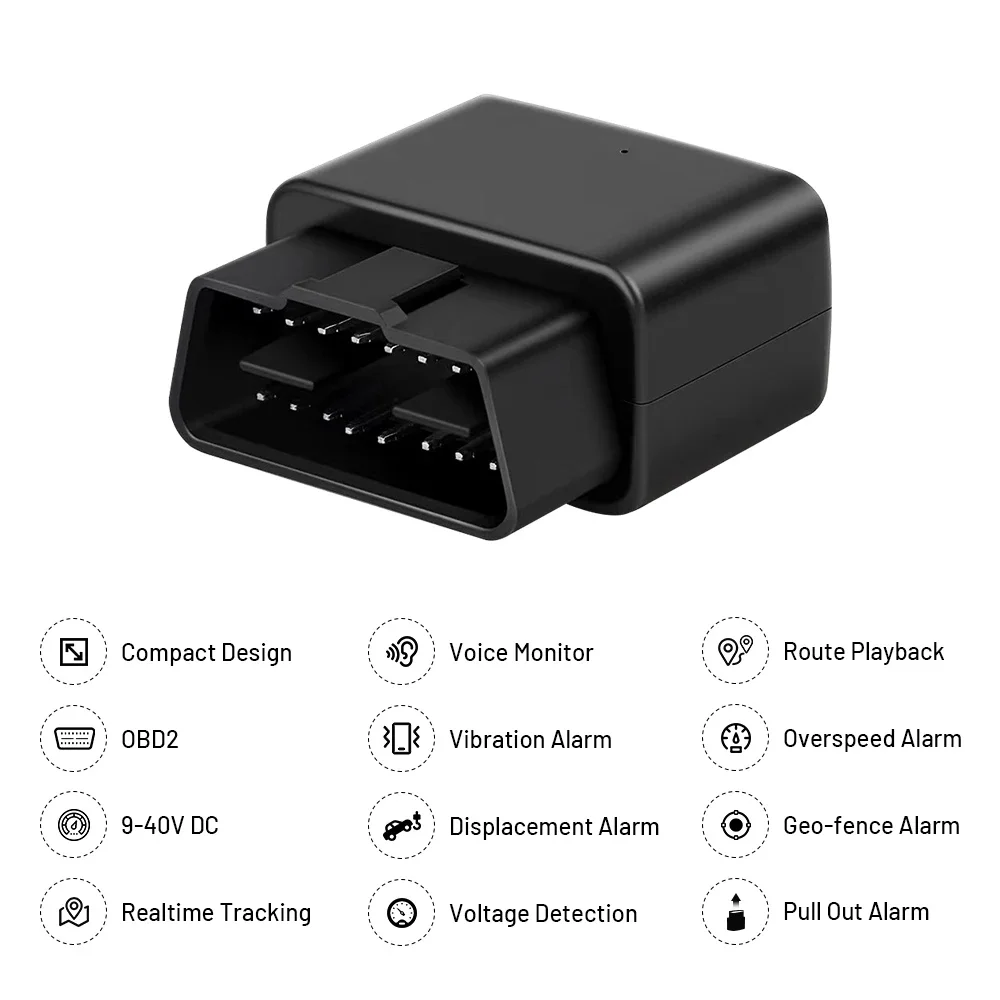 Micodus MV33G Plug and Play Vehicle Positioner Anti-theft 4G Obd2 Tracking Device Mini Global Positioning System