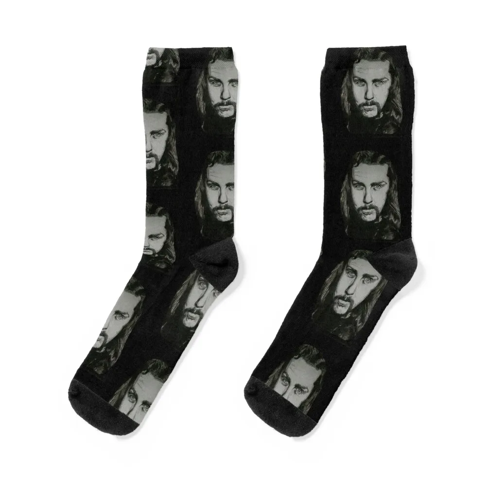 

James Hetfield - Pencil Drawing Socks Novelties japanese fashion hip hop cycling Men's Socks Women's