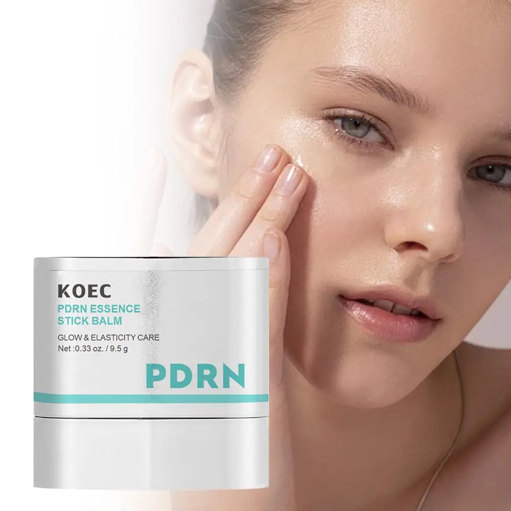 

Korean Portable KOEC PDRN Essence Stick 9.5g Deep Hydration Firming Anti Wrinkle Enhance Elasticity Collagen Skin Care Stick