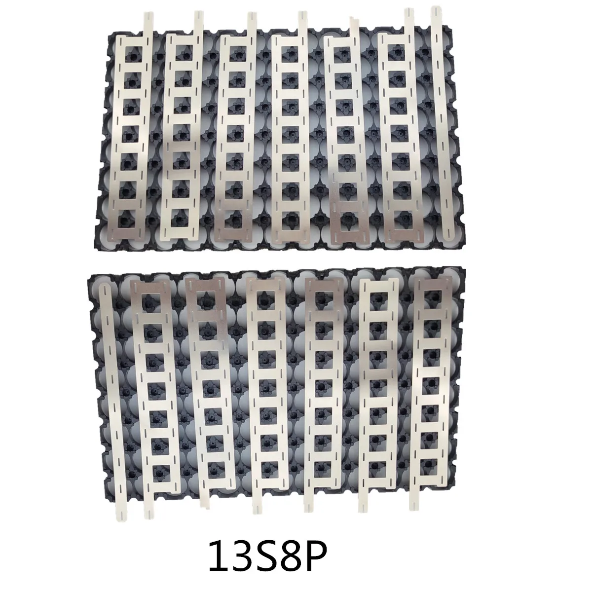 18650 uchwyt 13S5P 13S6P 13S8P 14S 8P stal niklowana arkusz 0.15mm dla 48V e-bike akumulator litowy DIY Dropshipping