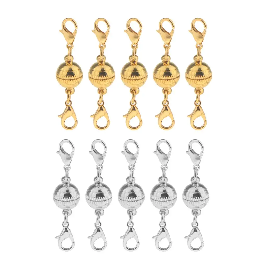 

5 Pieces Lobster Clasp Jewelry Making Connectors Clasp - Choose Colors