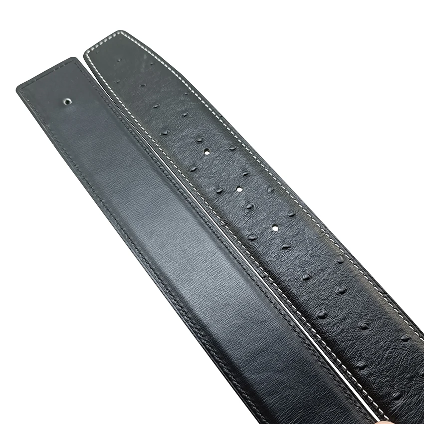 

Men's and Women's Luxury Belt, Spare Belt, 3.8cm Buckle Free Belt, Gushuai New Design, High Quality Cowhide Children's Belt, Fre