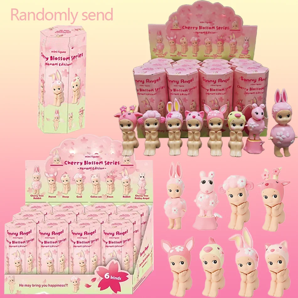 

2025 nuevo Sunny Ange Cherry Blossom Series caja ciega juguete flor edición marina Mini figura coleccionable adorno de escritori