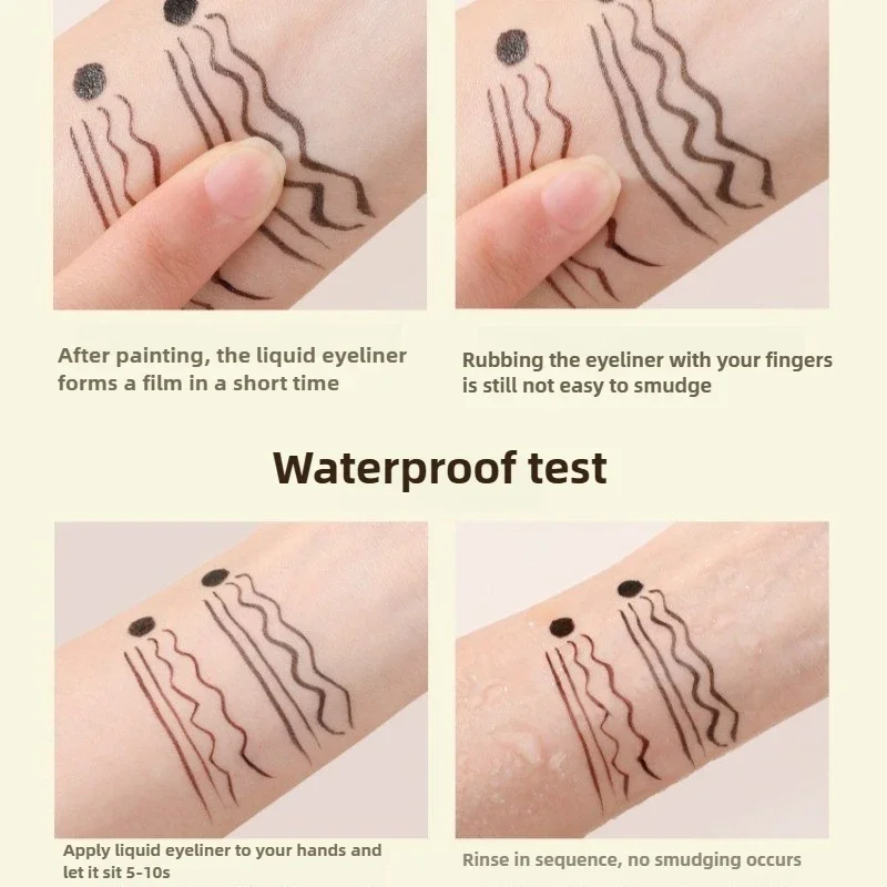 Eyeliner Liquid Pencil Eyelash Pencil Is Delicate And Thin And The Pen Head Is Smooth And Not Easy To Smudge Eyeliner Pen
