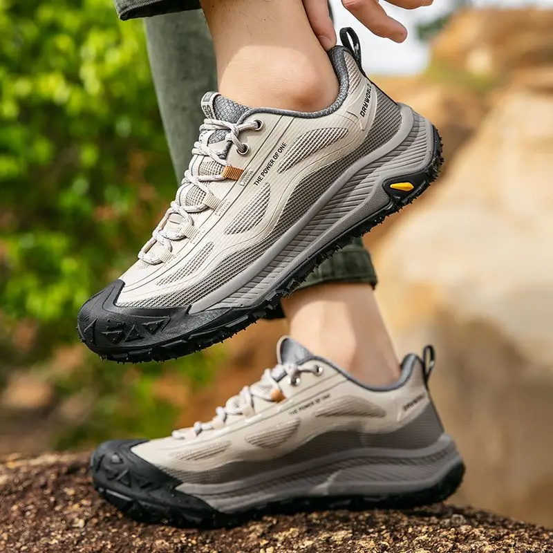 

Высококачественные мужские треккинговые кроссовки для широкой стопы, на шнуровке, для активного отдыха и прогулок