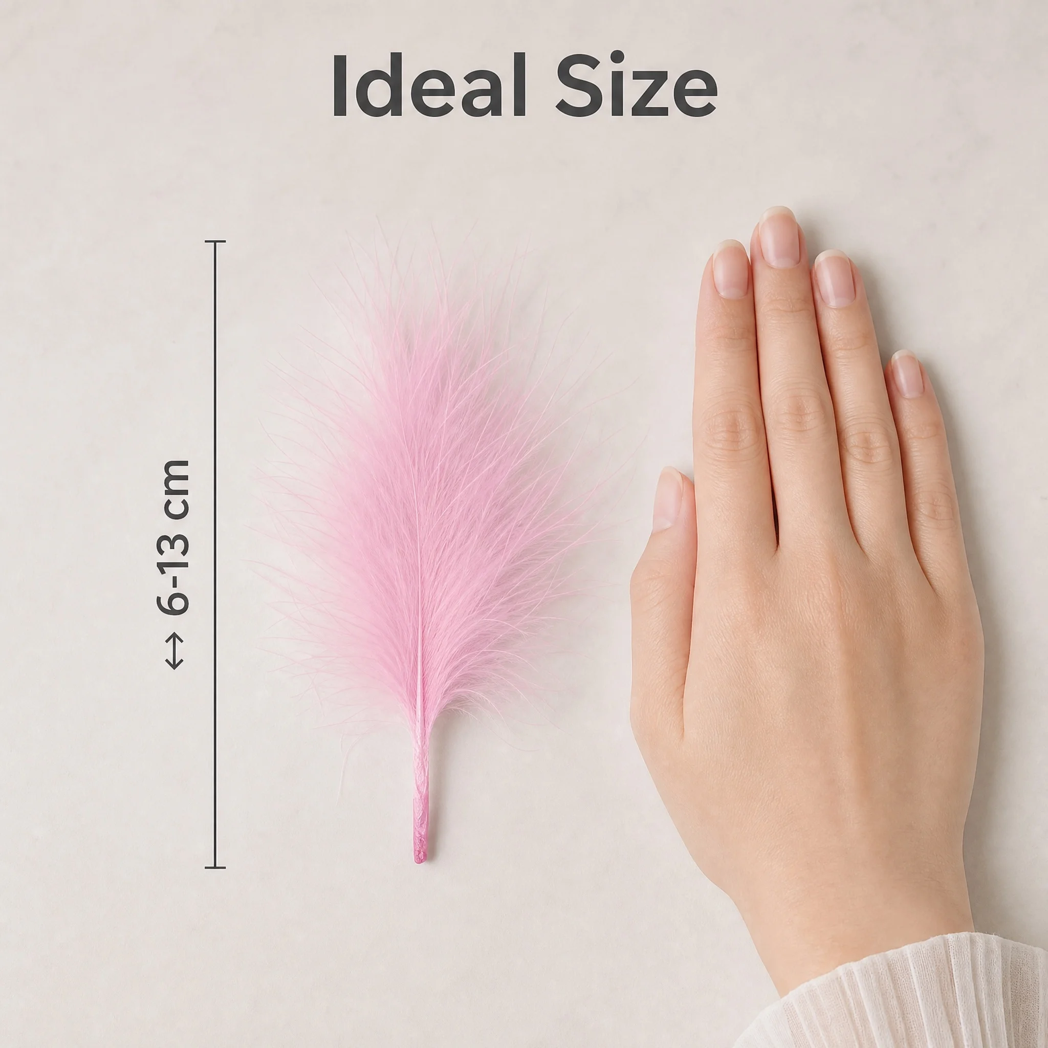 Natural Turkey Marabou Feathers 6-13cm Dyed Colorful Plume Feathers for DIY Crafts Costume Wedding Dress Party Decorations