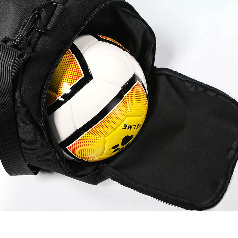 Kelme Football Training Bucket Bag Sports Fitness Shoulder Bag Handheld Shoulder Bag Outdoor Mountaineering Travel 55 * 26 * 30
