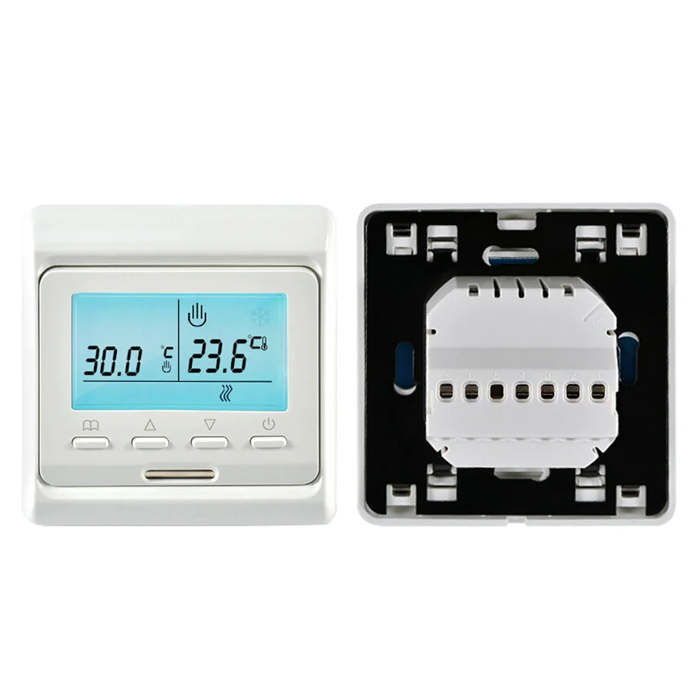

Professional LCD Programmable Digital Floor Heating Controller V706h-16a Manual Mode Programmable Weekly Circulation