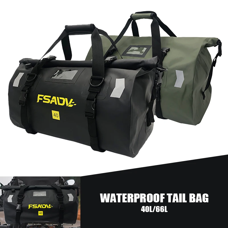 For R1200GS R1250GS LC ADV Waterproof Large Capacity Storage Bag Motorcycle Outdoor Travel Luggage Motorbike Backpack Seat Bag