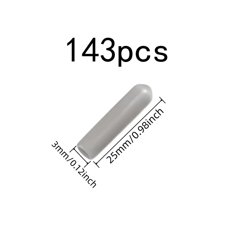 143 pcs Anti-Scratch Tip Protectors, Universal Fit Design and Easy Push-On Install, ideal for Home Appliance Safety