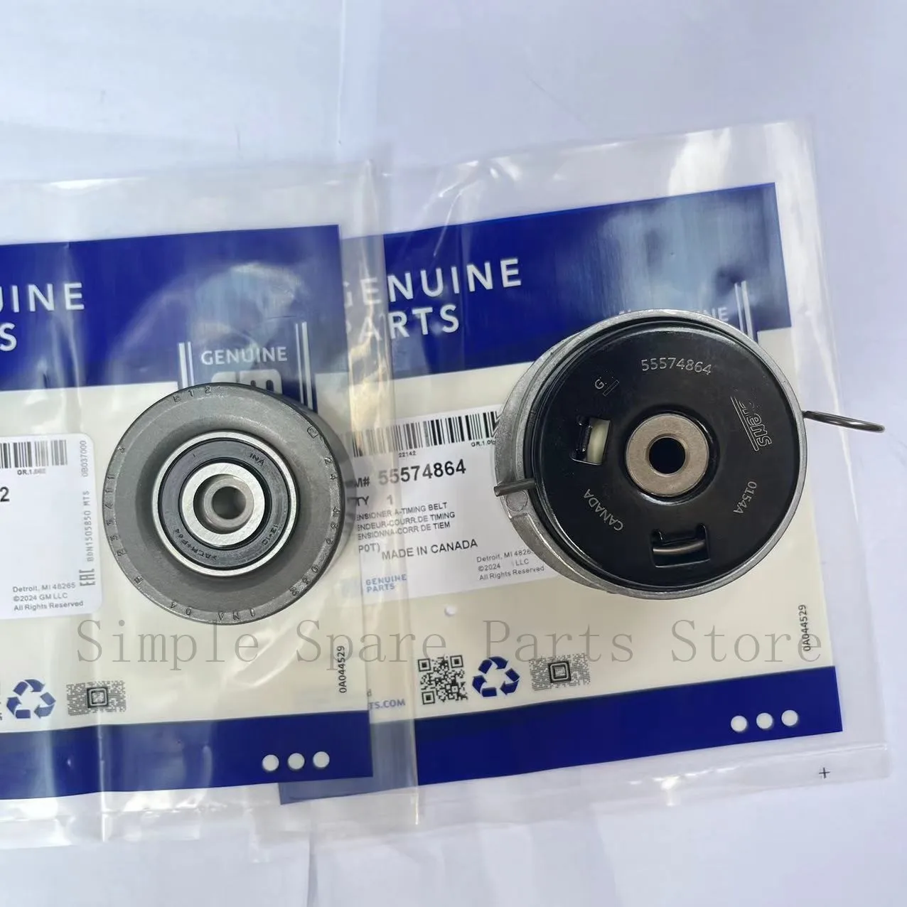 2PCS Timing Tension Wheel Kits For Chevrolet- Cruze Avoe Sonic Opel Zafira Astra Insignia Vectra Pontiac G3 55574864 24436052