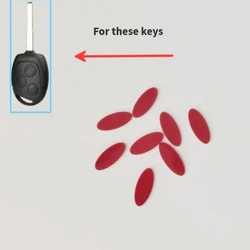 17.3*7mm DIY Emblem Logo Replacement Sticker Emblem For Ford remote key shell