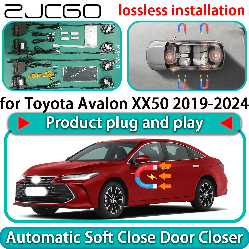 

for Toyota Avalon XX50 2019-2024 Auto Pull Car Soft Close Door Kit Power Latch Electric Door Catch Soft Closing Assist Silent