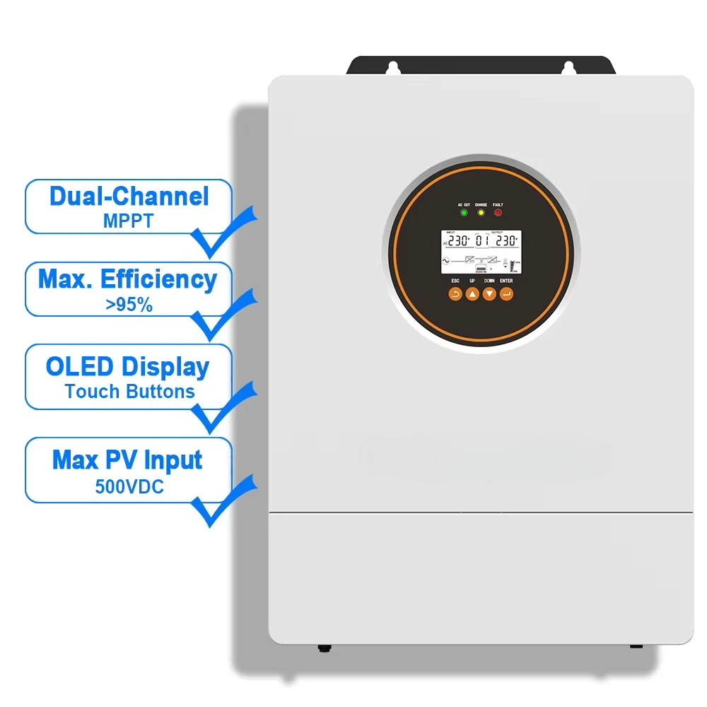 SNADI 10KW Solar Power System Complete Hybrid Set Solar Energy System Full Package 5KW 15KW off Grid Solar System