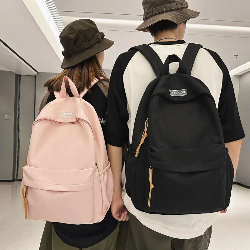 

School season college student schoolbag alphabet backpack trend going out lightweight travel backpack