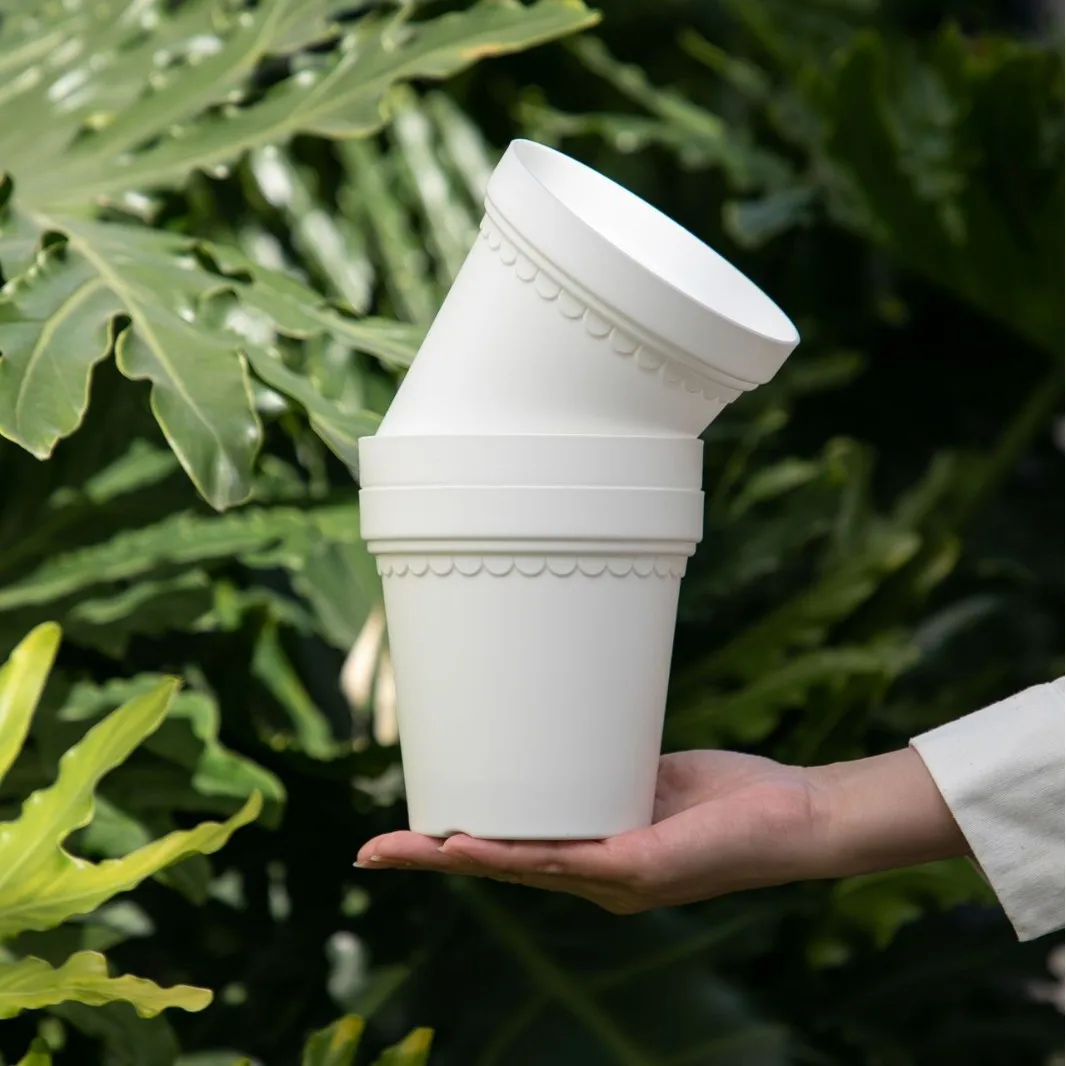 

1 шт. цветочный горшок, толстая пластиковая настольная ваза, садовый балкон, цветочный горшок, домашнее садоводство, держатель для сочных цветов, ваза с покрытием