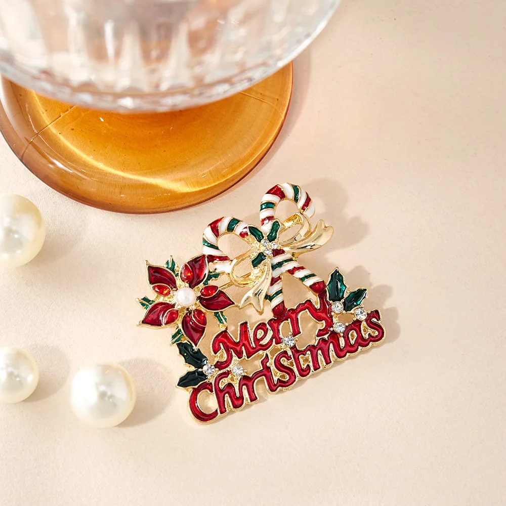 

Christmas Elk Brooch Women's Fashion Decoration Collar Needle Chest Flower Clothing Accessories