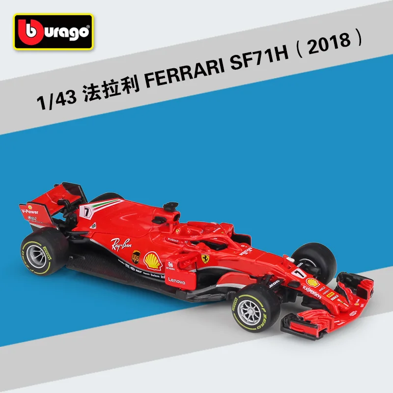 Bburago 1:43 2021 Ferrari F1 Formula SF21 #55 #16 Alloy Sports Car Model Carlos Sainz and Charles Leclerc Exclusive Race Car Toy