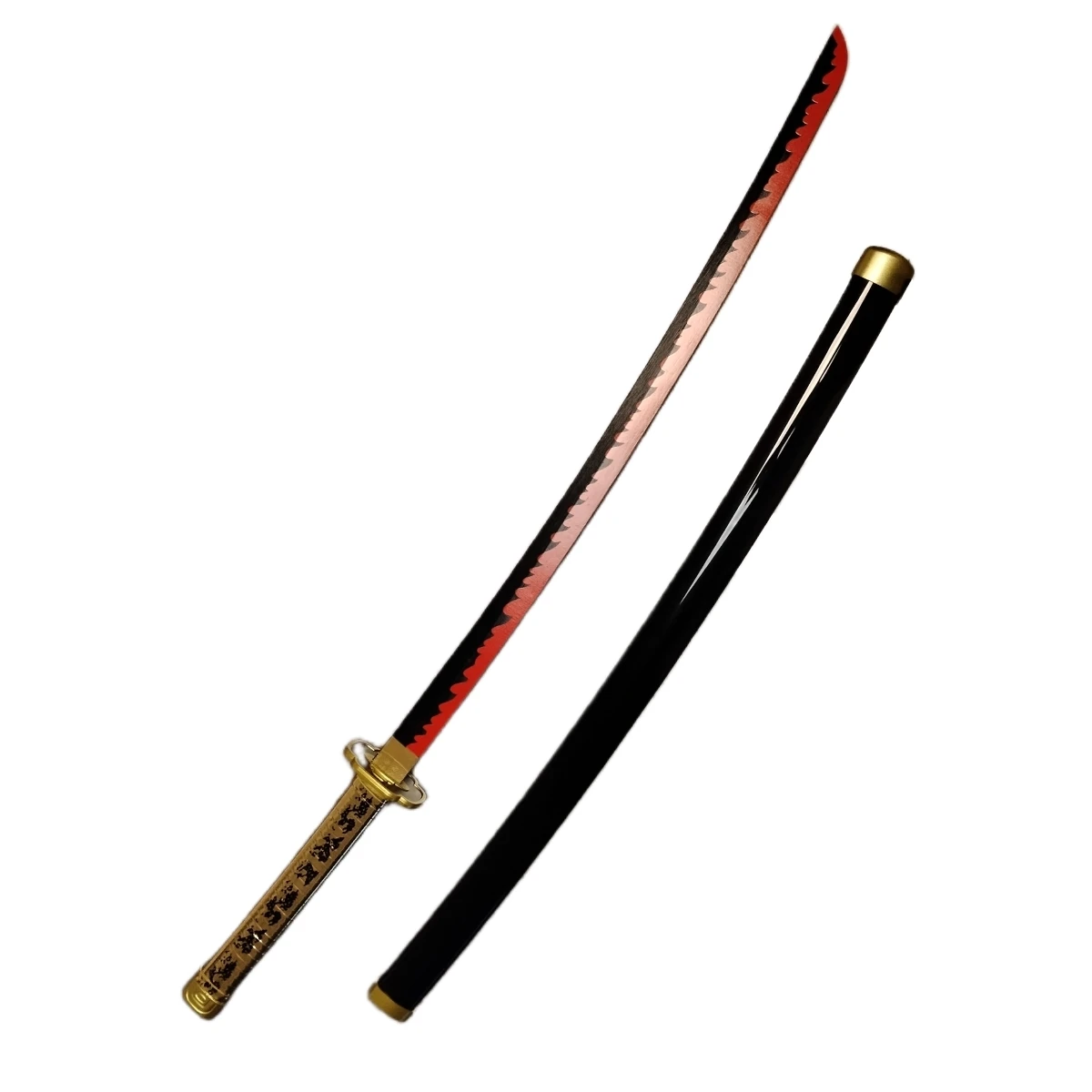 

104cm/41inch Cosplay Tsugikuni Yoriichi Anime Sanemi Kimetsu no Yaiba Anime Ninja Knife Katana Samurai Role Play Bamboo sword