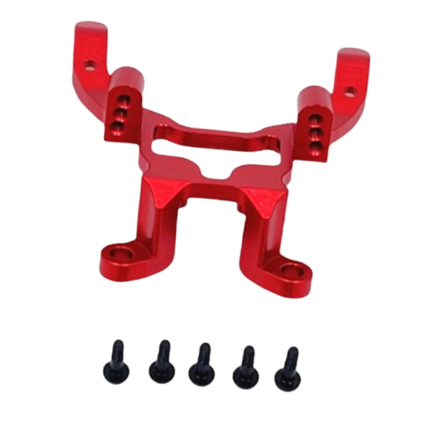 RC Car Front Bulkhead Repair Parts Aluminum Alloy Modification Easy Installation RC Car Parts for 244016 1:24 Toy Vehicles