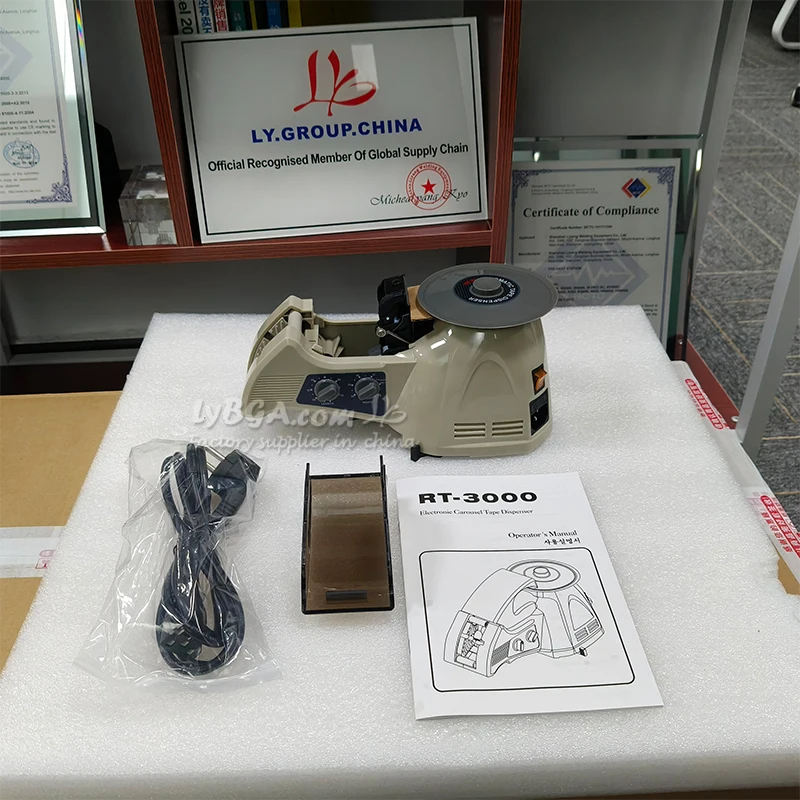 

Die-Cutting Machine Automatic Tape Cutter RT-3000 Rotary Disc Adhesive Paper Dispensing Cutter Dispenser for Transparent Sticker