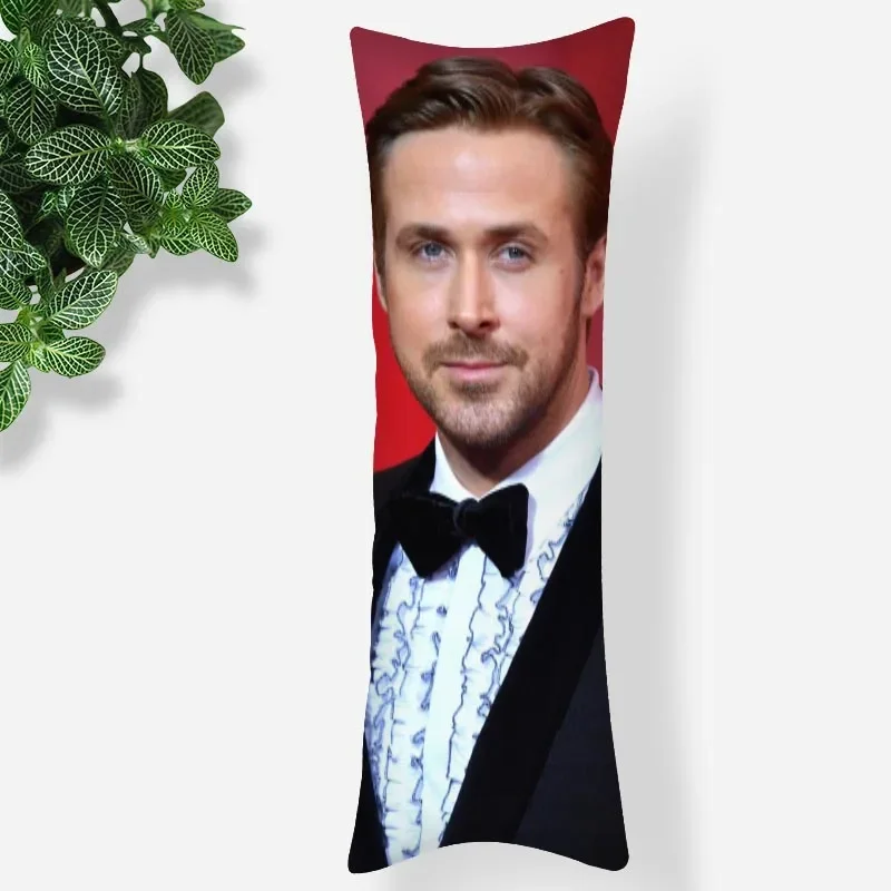 Long Pillowcase Ryan Gosling Body Star Pillow Cover Men Women Home Bedroom Rectangle Sleep Decoration Accessories 1102