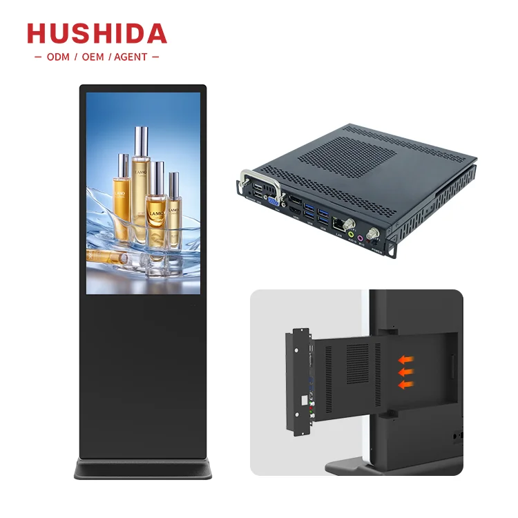 HUSHIDA OPS All in One PC I5 I7 8 9 10 Gen for Interactive Flat Panel Smart Board 8400 10400 Jae Connector 80 Pins port