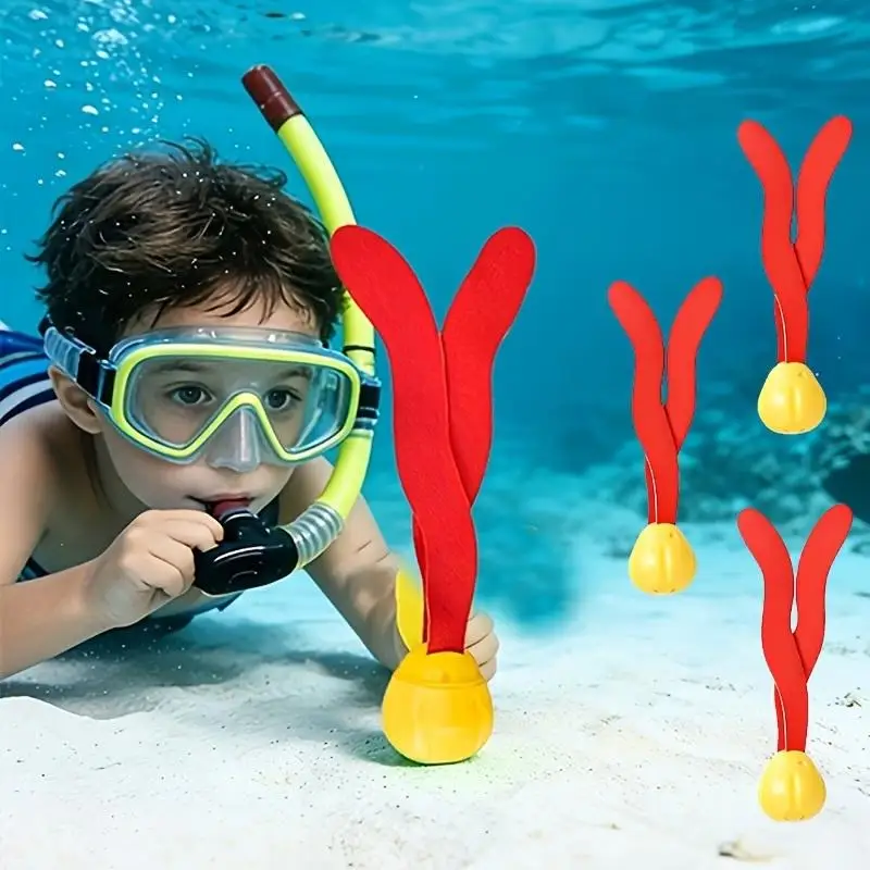 New Kids Underwater Diving Seaweed Toys Random Color Swimming Pool Training Game Toy Summer Gift Boys Girls Outdoor Play