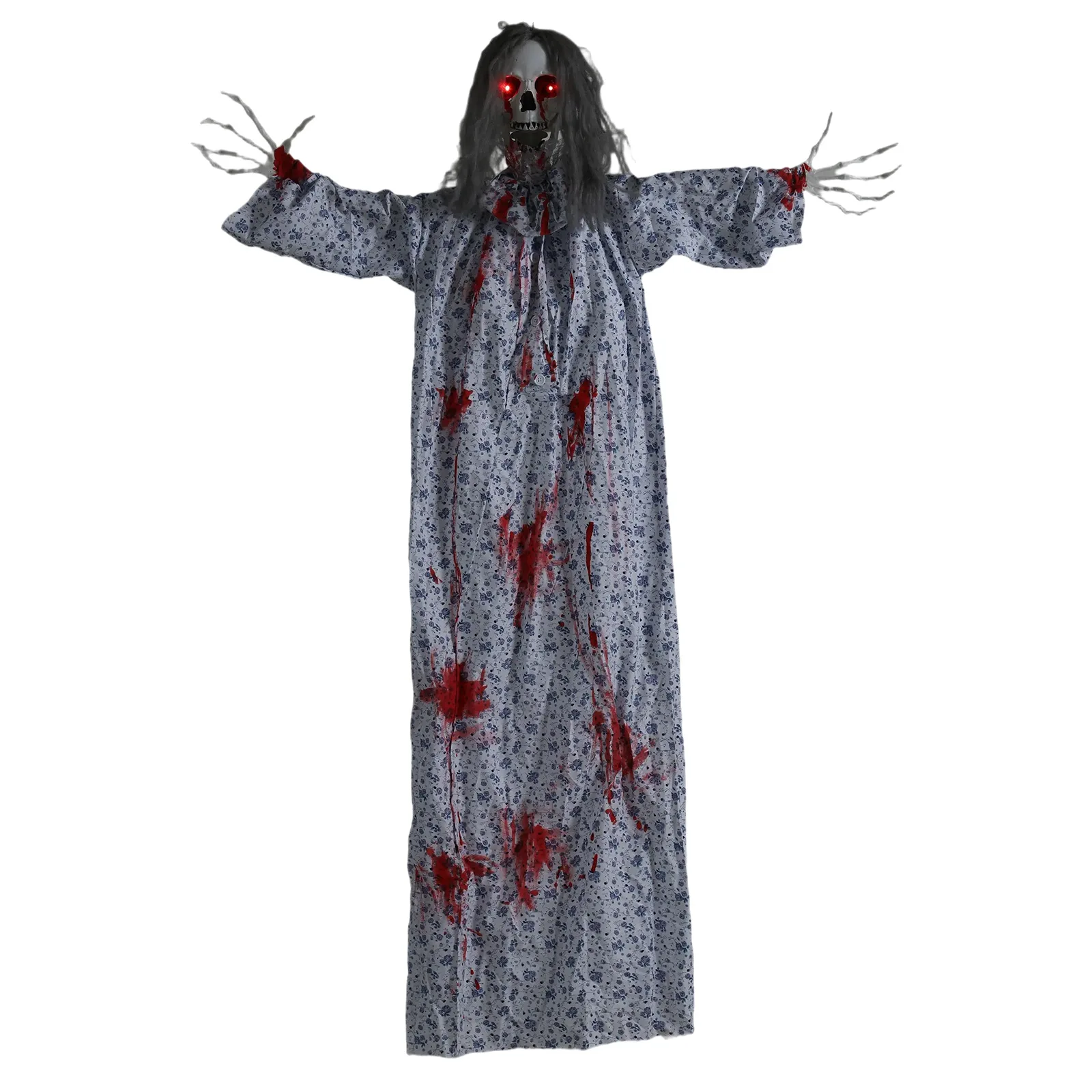 For Halloween ghost bar haunted house secret room decoration props luminous skeleton horror cry scary