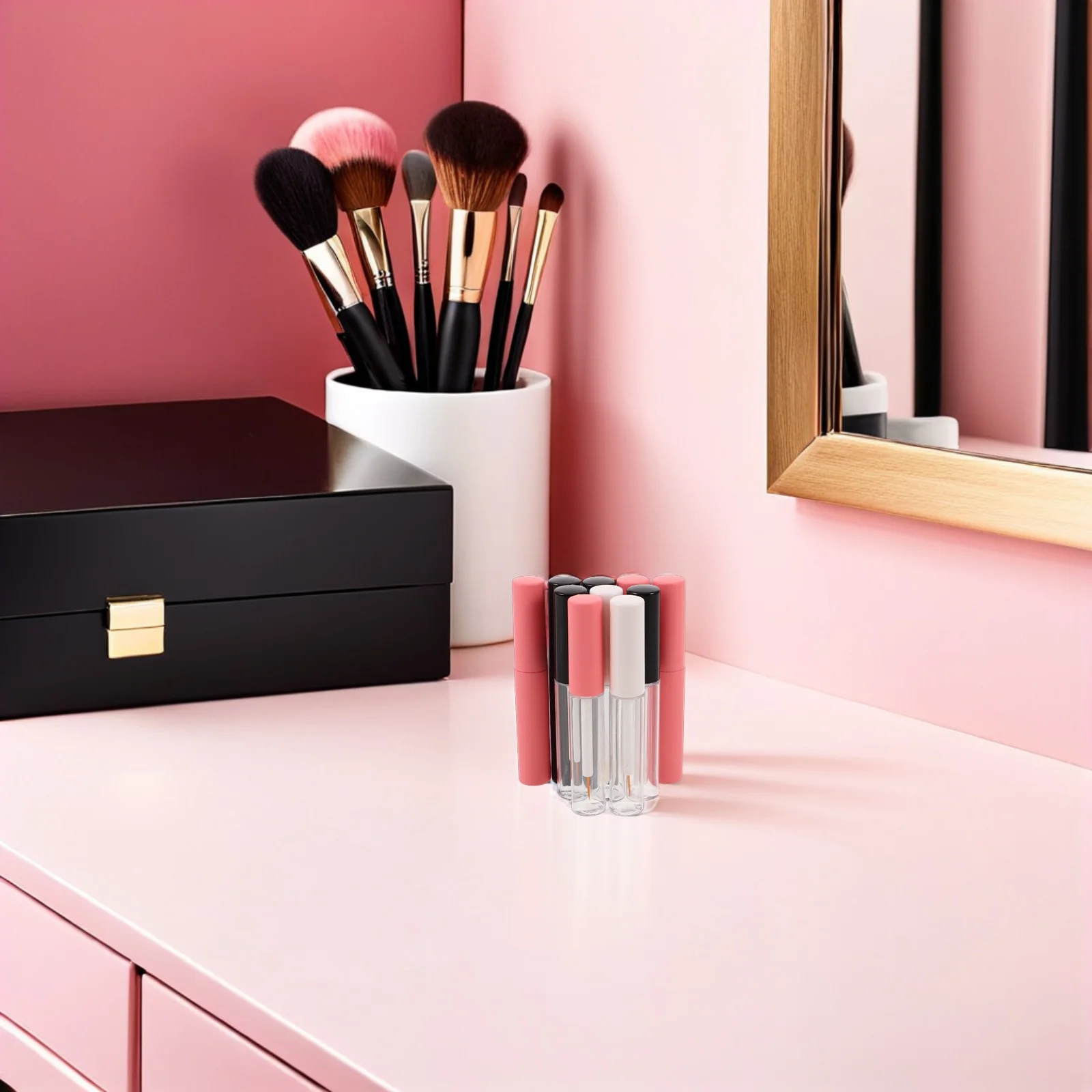 

Small Leakproof Refill Bottles Portable Empty Travel Makeup Container Set Durable Liquid Cream Storage Holder