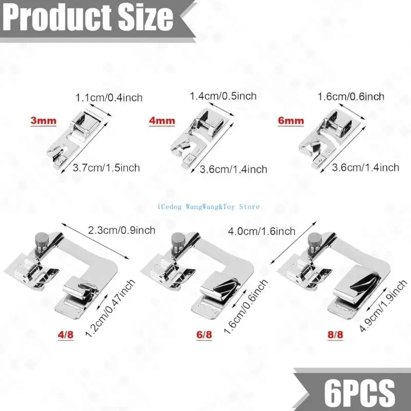 Molf Presser Foot Set Máy may Máy may Máy may cho máy công nghiệp và thích ứng với nhiều loại vải