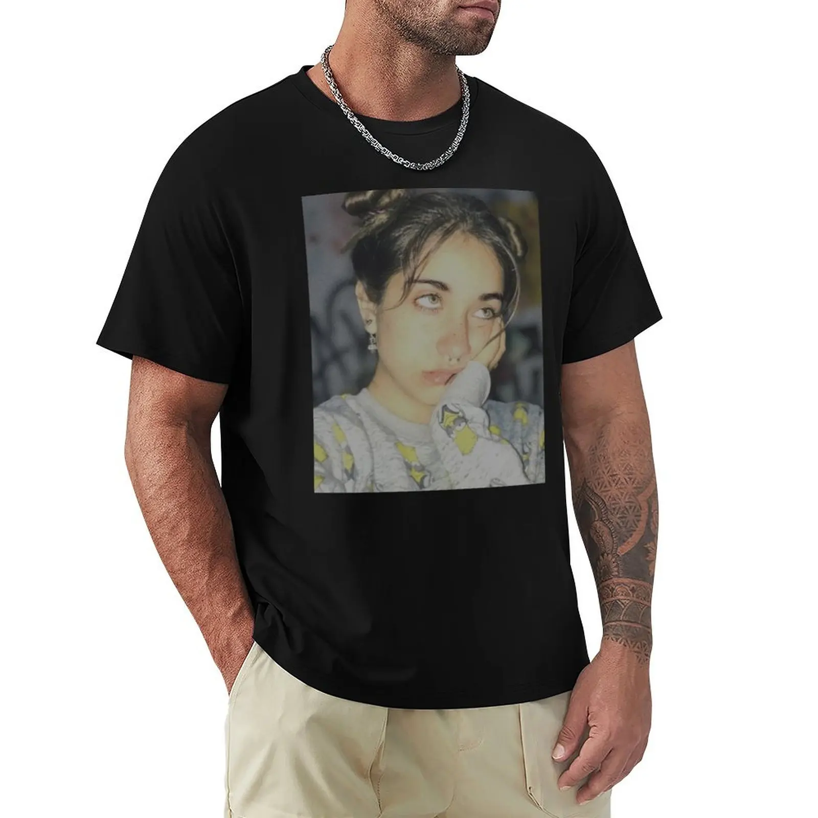Maria Becerra Trap Season Caramel T-Shirt t shirts for man pack cotton T-Shirt