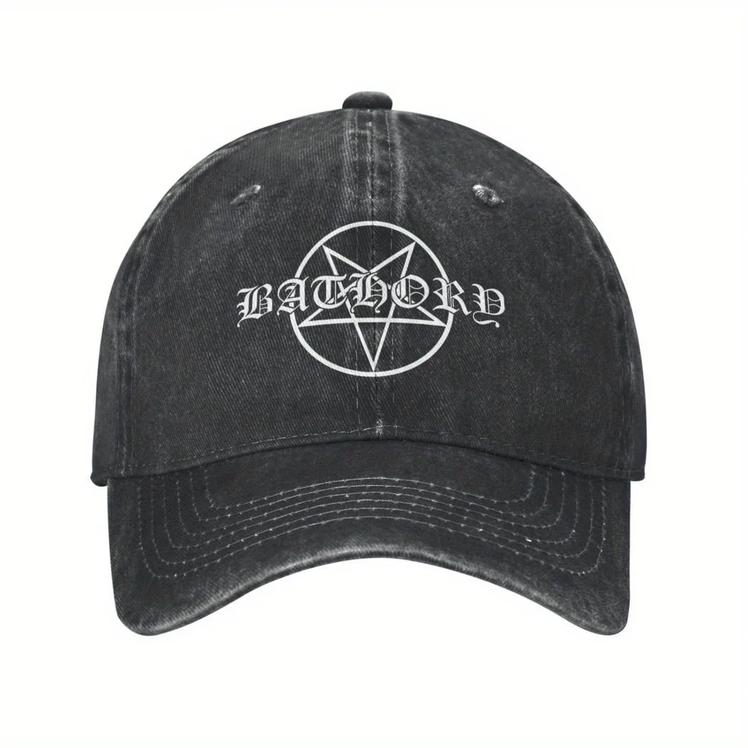 2025 Neue BATHORY Caps für Hip-Hop, Verstellbare Baseballmütze für Männer und Frauen